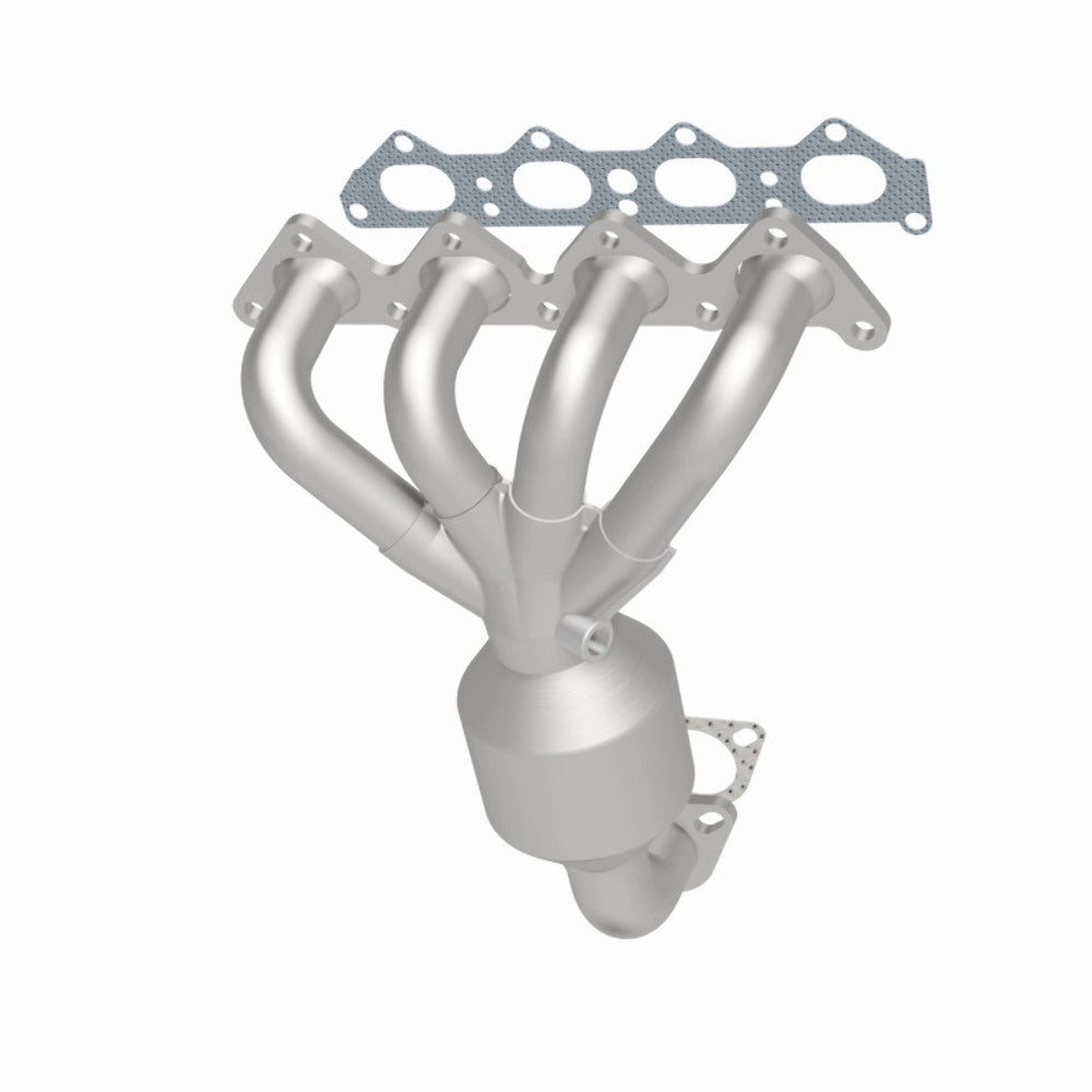MagnaFlow direct-fit catalytic converter for 1998-2003 Hyundai Elantra 2 inch inlet/outlet stainless steel CARB compliant OBDII 52447