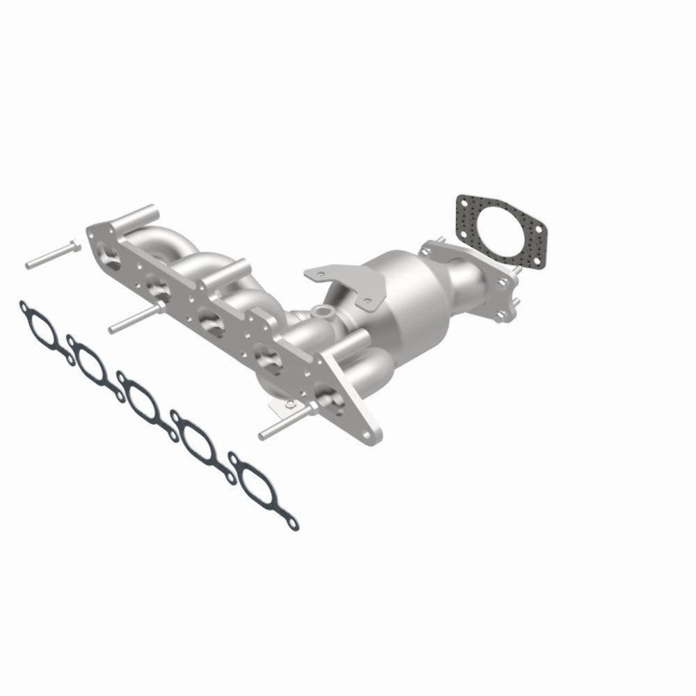 MagnaFlow direct-fit catalytic converter fits 2001-2005 Volvo S60 and Volvo V70 and 2001-2005 Volvo S60 2.4L stainless steel Federal EPA compliant OBDII 24425