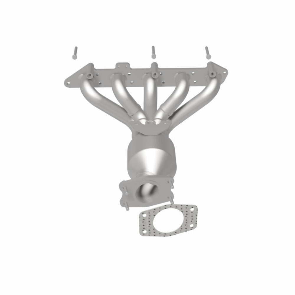 MagnaFlow direct-fit catalytic converter fits 2001-2005 Volvo S60 and Volvo V70 and 2001-2005 Volvo S60 2.4L stainless steel Federal EPA compliant OBDII 24425