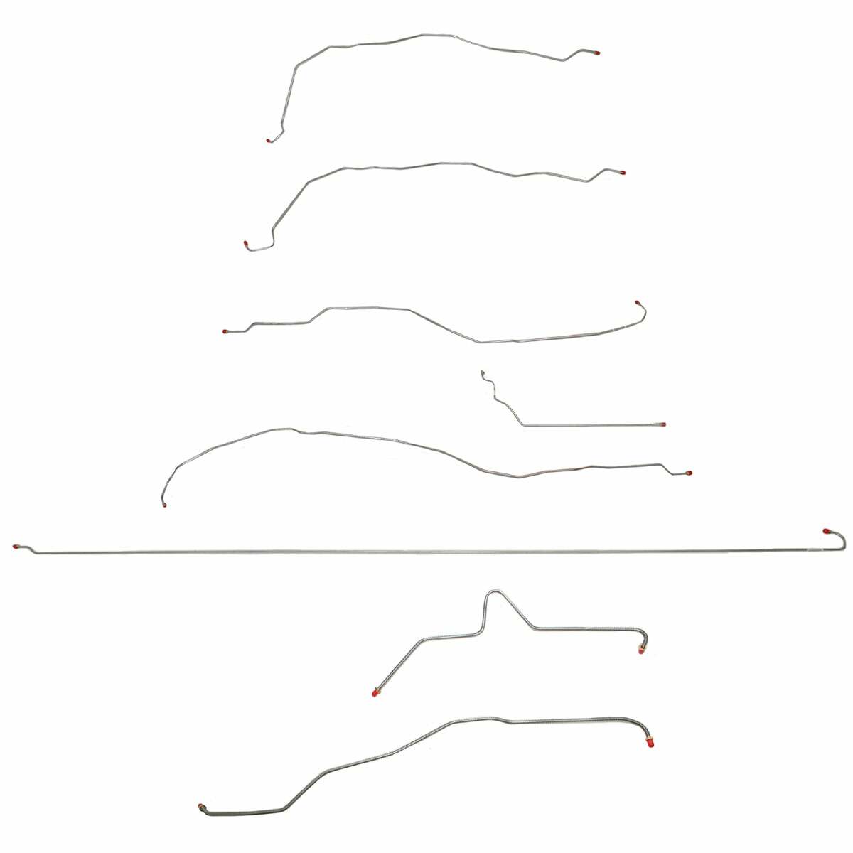Brake Line Kit for 2013 01-07 Chevy 2500 HD ABS long bed stainless steel