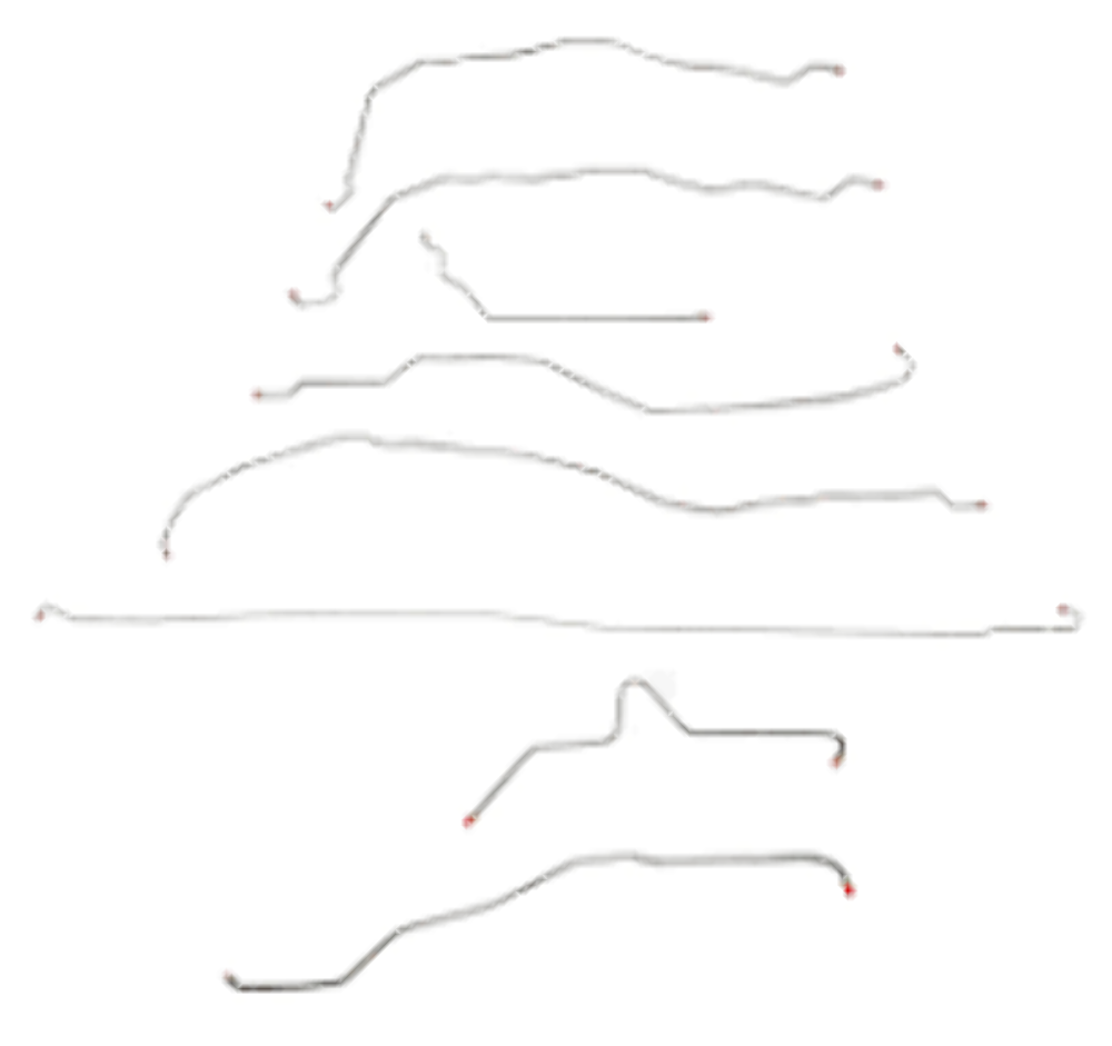 Brake Line Kit for 2013 01-07 Chevy Silverado 2500 HD ABS long bed steel