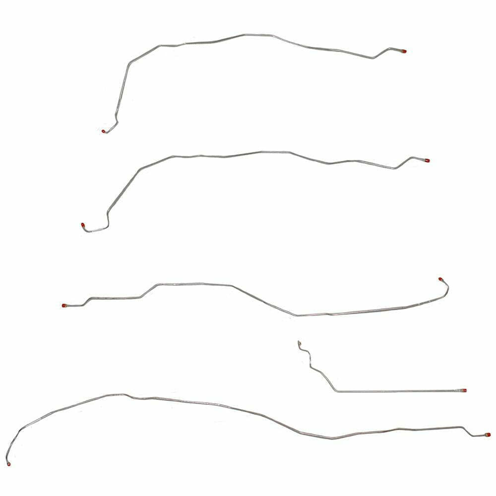 t 01-07 Chevrolet Silverado 2500HD Brake Line & Hose Kit Crew Cab/Short Bed Fine Lines