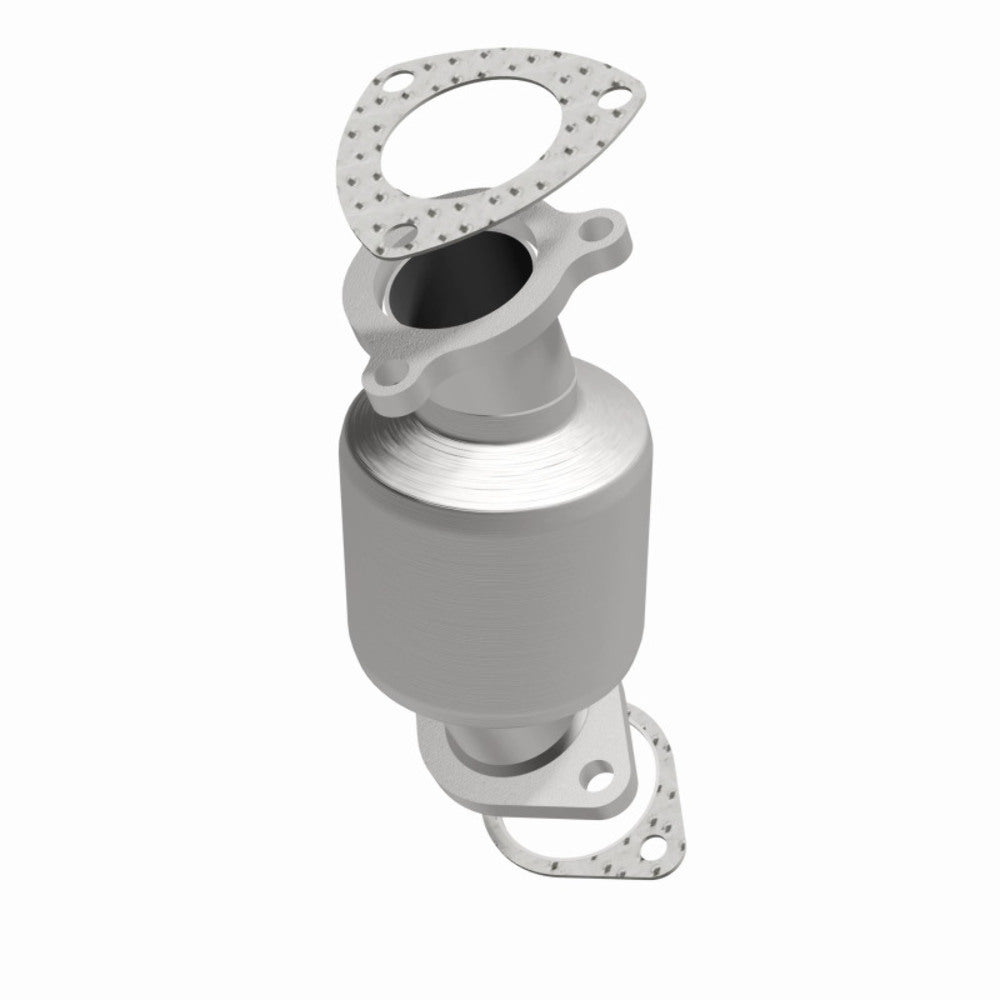 MagnaFlow direct-fit catalytic converter fits 2000-2005 Mitsubishi Eclipse, 2001-2005 Dodge Stratus, and more, this and 01 Eclipse 3.0L frt 3.0L stainless steel Federal EPA complia