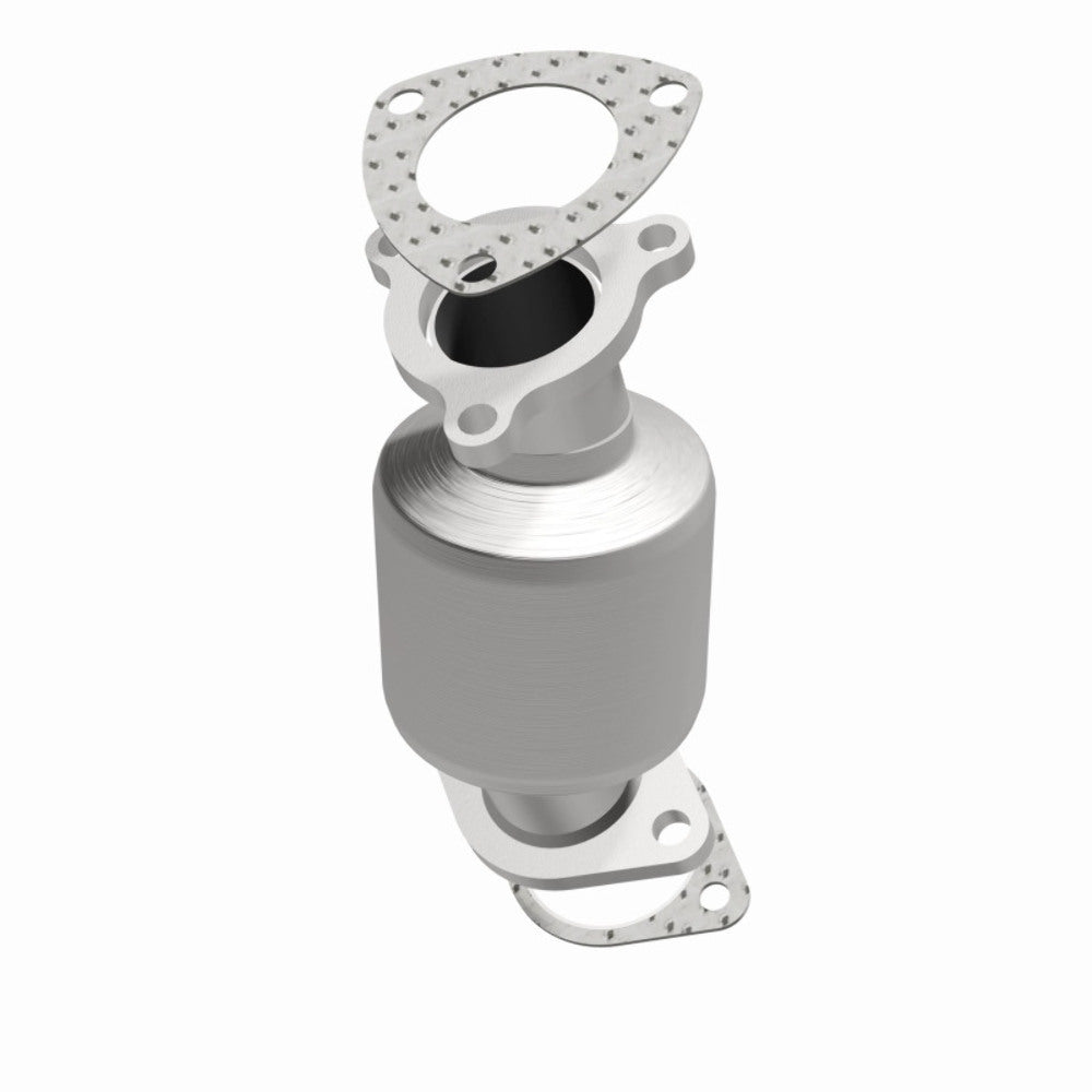 MagnaFlow direct-fit catalytic converter fits 2000-2005 Mitsubishi Eclipse, 2001-2005 Dodge Stratus, and more, this and 01 Eclipse 3.0L frt 3.0L stainless steel CARB compliant OBDI