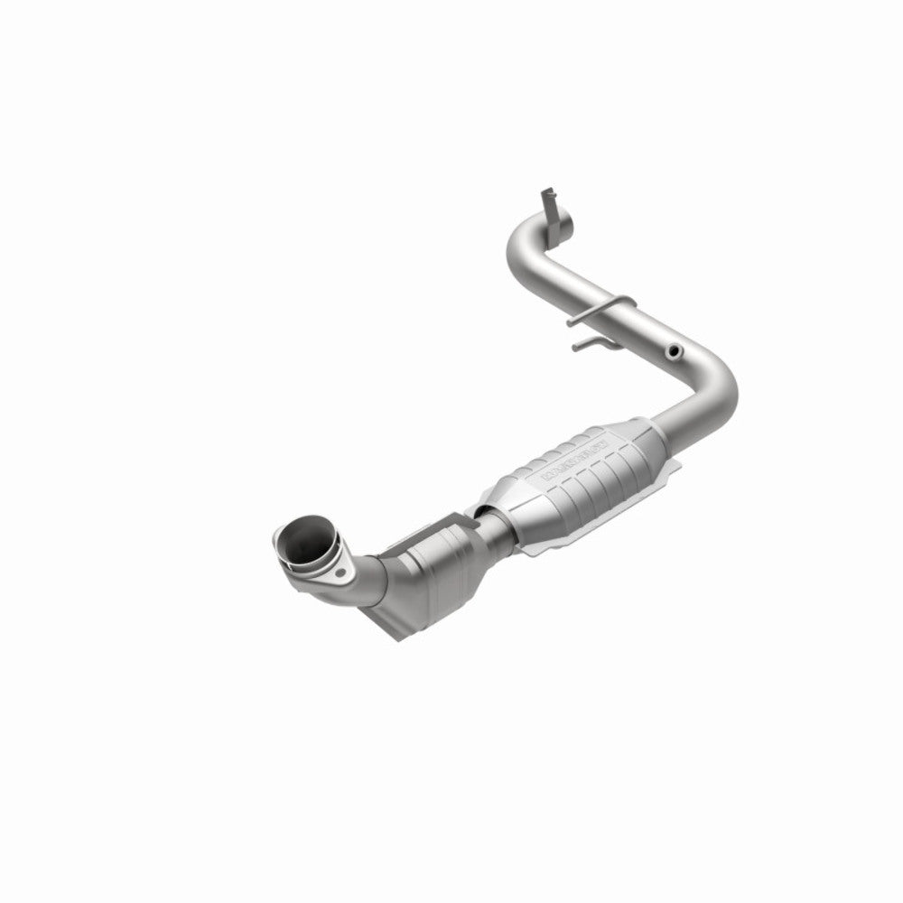 MagnaFlow direct-fit catalytic converter fits 2004 Ford F-150 Heritage SVT Lightning 5.4L and 1999-2003 Ford F-150 5.4L stainless steel CARB compliant OBDII 51416