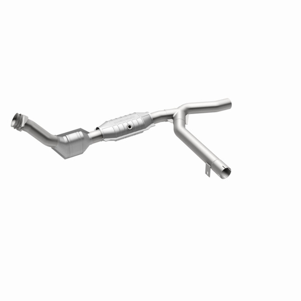 MagnaFlow direct-fit catalytic converter fits 01 Ford Trucks 4.6L stainless steel Federal EPA compliant OBDII 93153