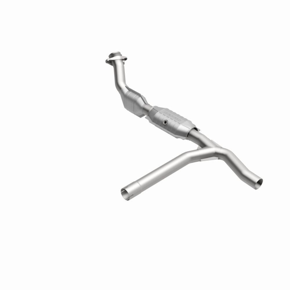 MagnaFlow direct-fit catalytic converter fits 01 Ford Trucks 4.6L stainless steel Federal EPA compliant OBDII 93153