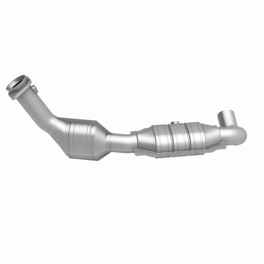 MagnaFlow direct-fit catalytic converter fits 01 Ford Trucks 4.6L stainless steel Federal EPA compliant OBDII 93628