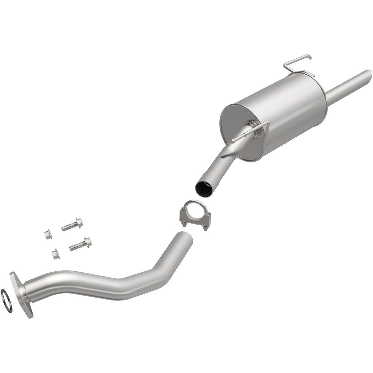 2012-2017 Nissan Versa Direct-Fit Muffler Kit 108-0098 aluminized steel