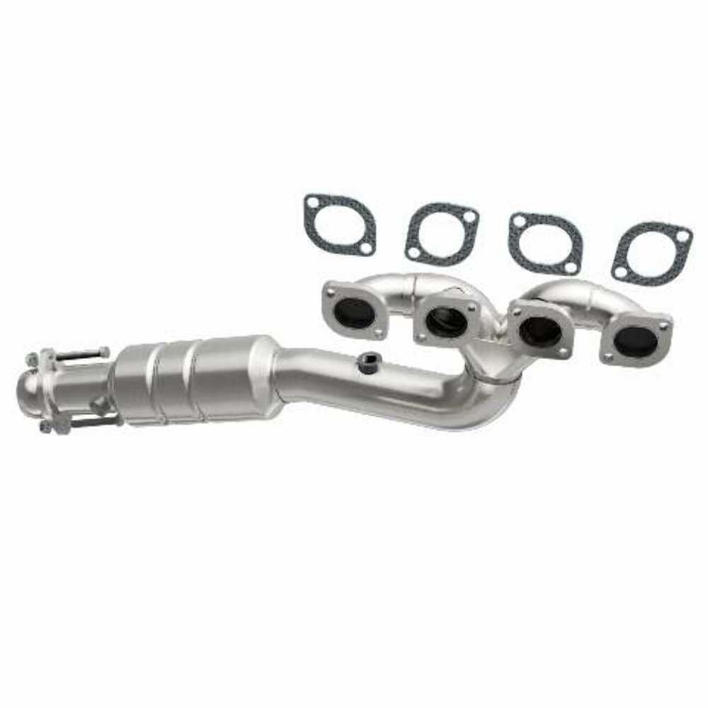 MagnaFlow direct-fit catalytic converter for 2002-2003 BMW 4.4L driver side stainless steel Federal EPA compliant OBDII 24192