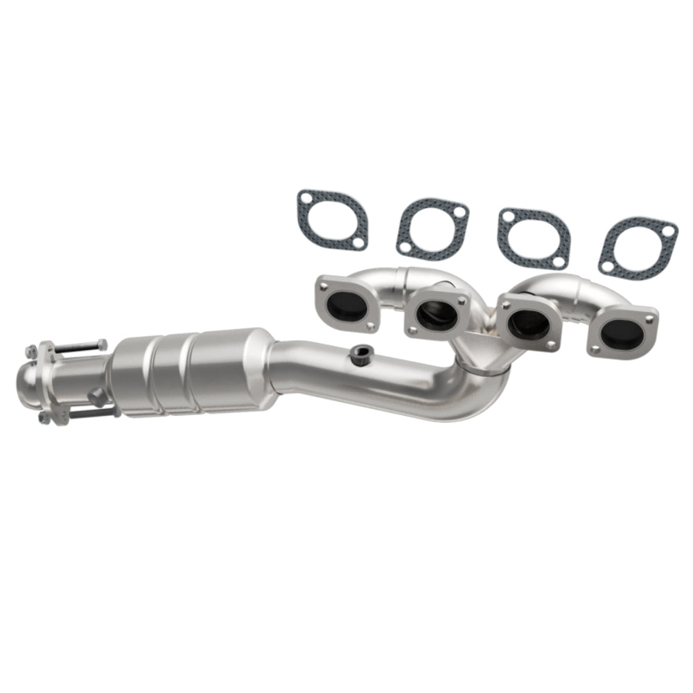 MagnaFlow direct-fit catalytic converter for 2002-2003 BMW 4.4L driver side stainless steel Federal EPA compliant OBDII 24192