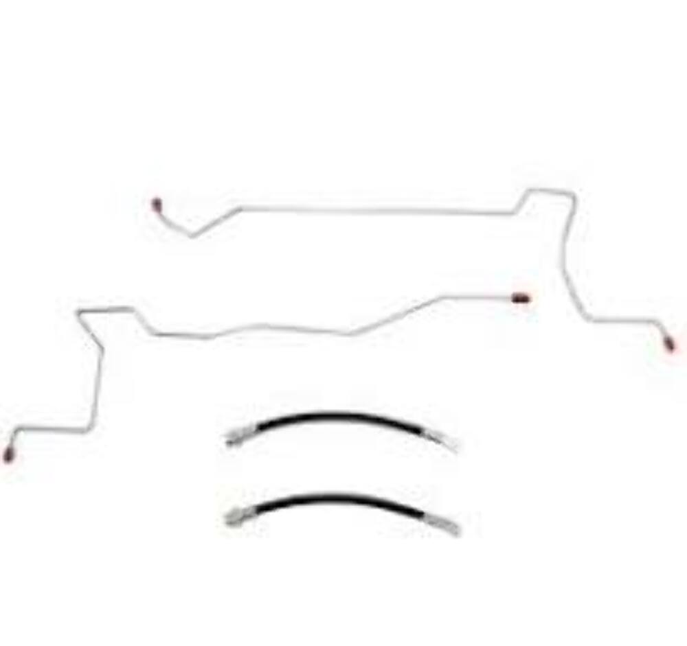 t 02-03 Durango RT 4WD Disc Brakes Complete Brake Line Kit Steel CBK0096OM Fine Lines