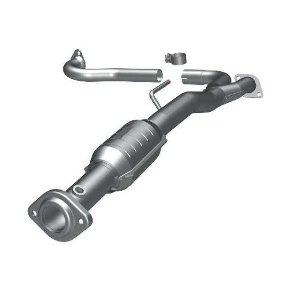 MagnaFlow direct-fit catalytic converter for 2002-2003 Jeep 3.7 inch inlet/outlet stainless steel CARB compliant 49491