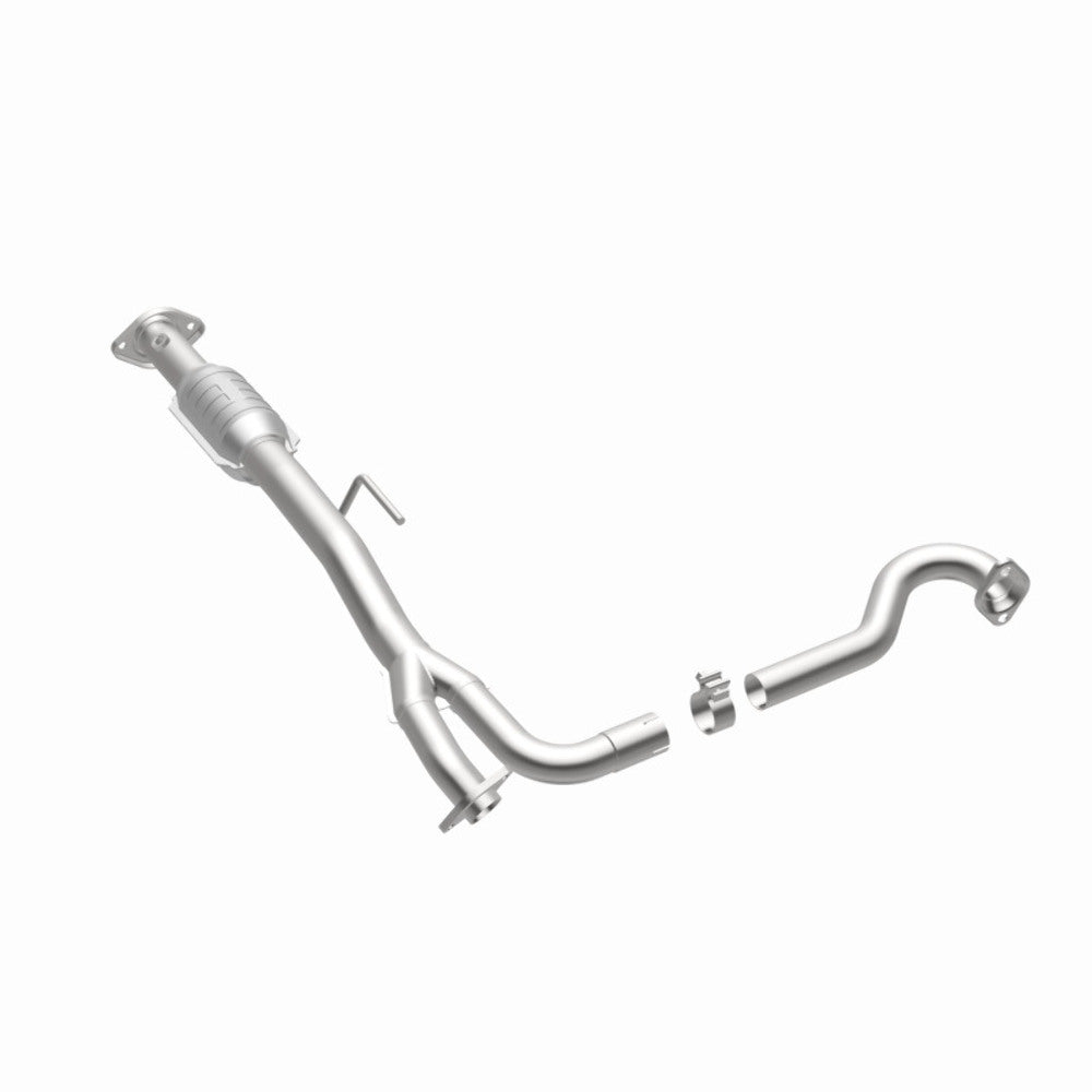 MagnaFlow direct-fit catalytic converter for 2002-2003 Jeep 3.7 inch inlet/outlet stainless steel CARB compliant 49491