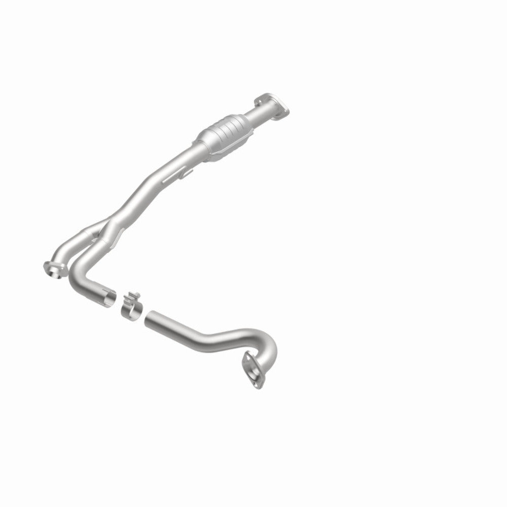 MagnaFlow direct-fit catalytic converter for 2002-2003 Jeep 3.7 inch inlet/outlet stainless steel CARB compliant 49491