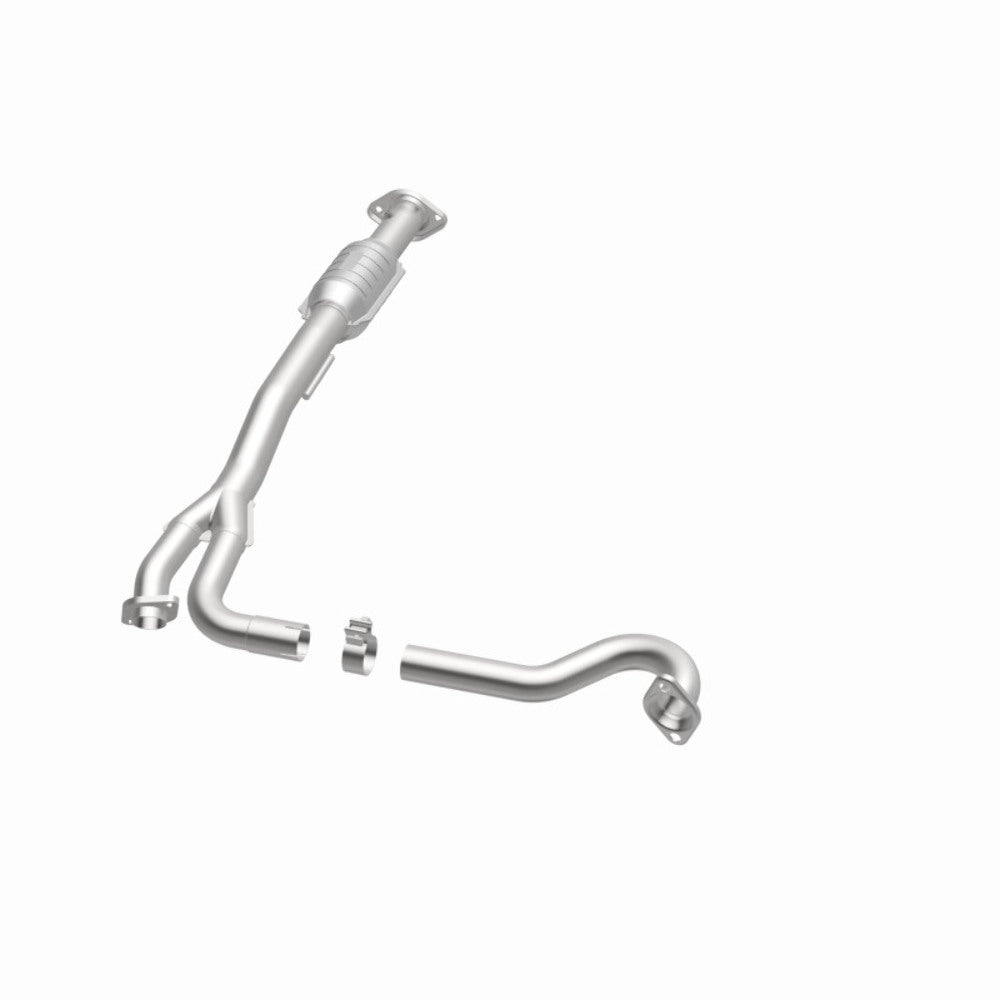 MagnaFlow direct-fit catalytic converter for 2002-2003 Jeep 3.7 inch inlet/outlet stainless steel CARB compliant 49491