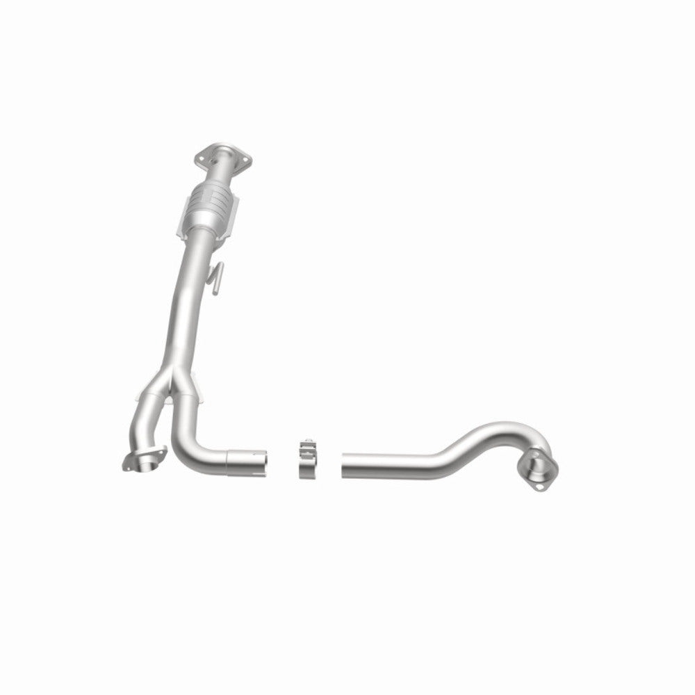 MagnaFlow direct-fit catalytic converter for 2002-2003 Jeep 3.7 inch inlet/outlet stainless steel CARB compliant 49491