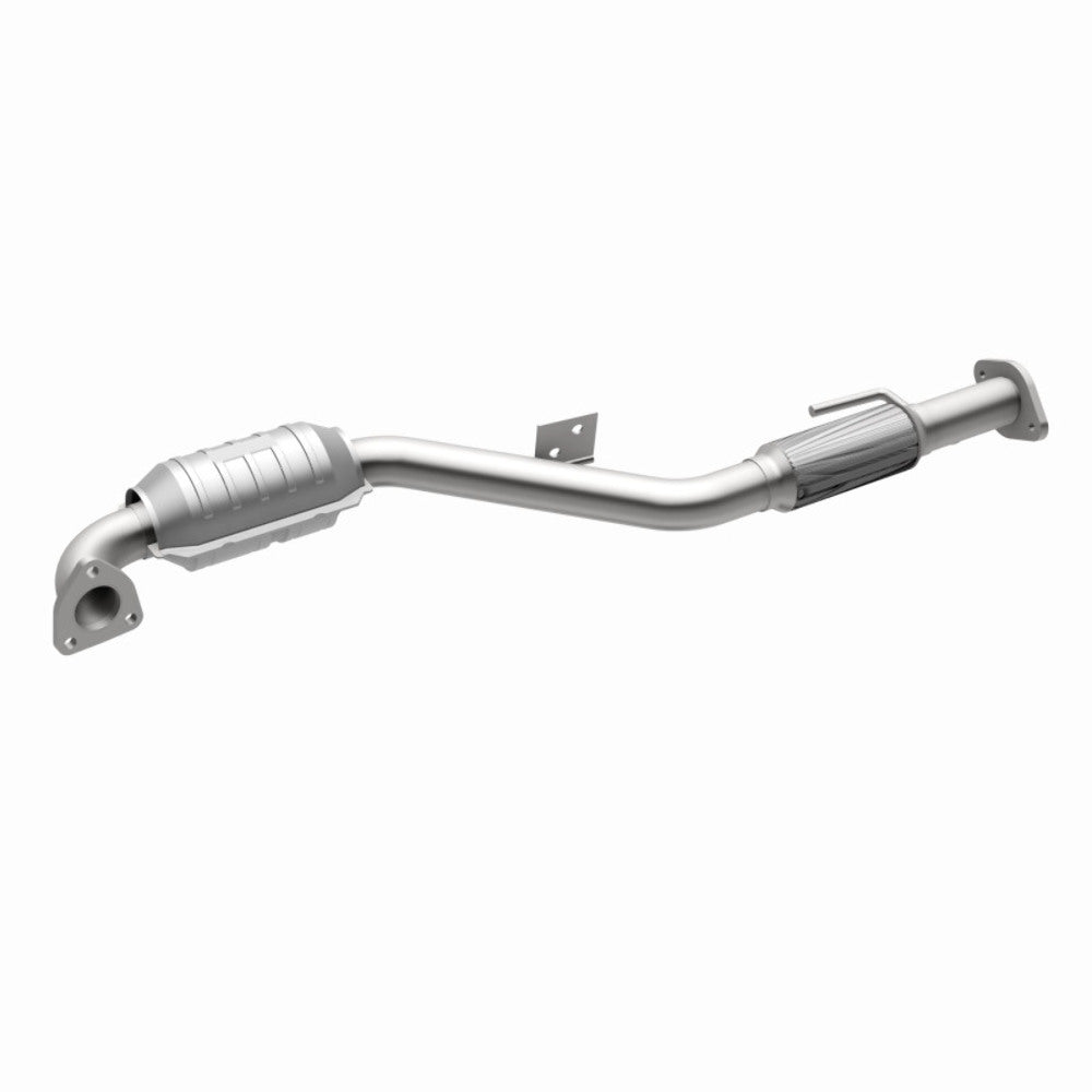 MagnaFlow direct-fit catalytic converter fits 2002-2006 Mazda MPV 3.0L and 2002-2003 MPV 3.0L passenger side rr 3.0L passenger side stainless steel CARB compliant OBDII 49567