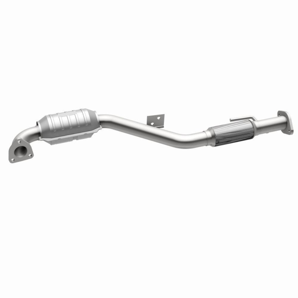 MagnaFlow direct-fit catalytic converter fits 2002-2006 Mazda MPV 3.0L and 2002-2003 MPV 3.0L passenger side rr 3.0L passenger side stainless steel CARB compliant OBDII 49567