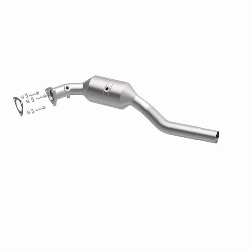 MagnaFlow direct-fit catalytic converter fits 2002-2005 Porsche 911 passenger side passenger side stainless steel CARB compliant 444067