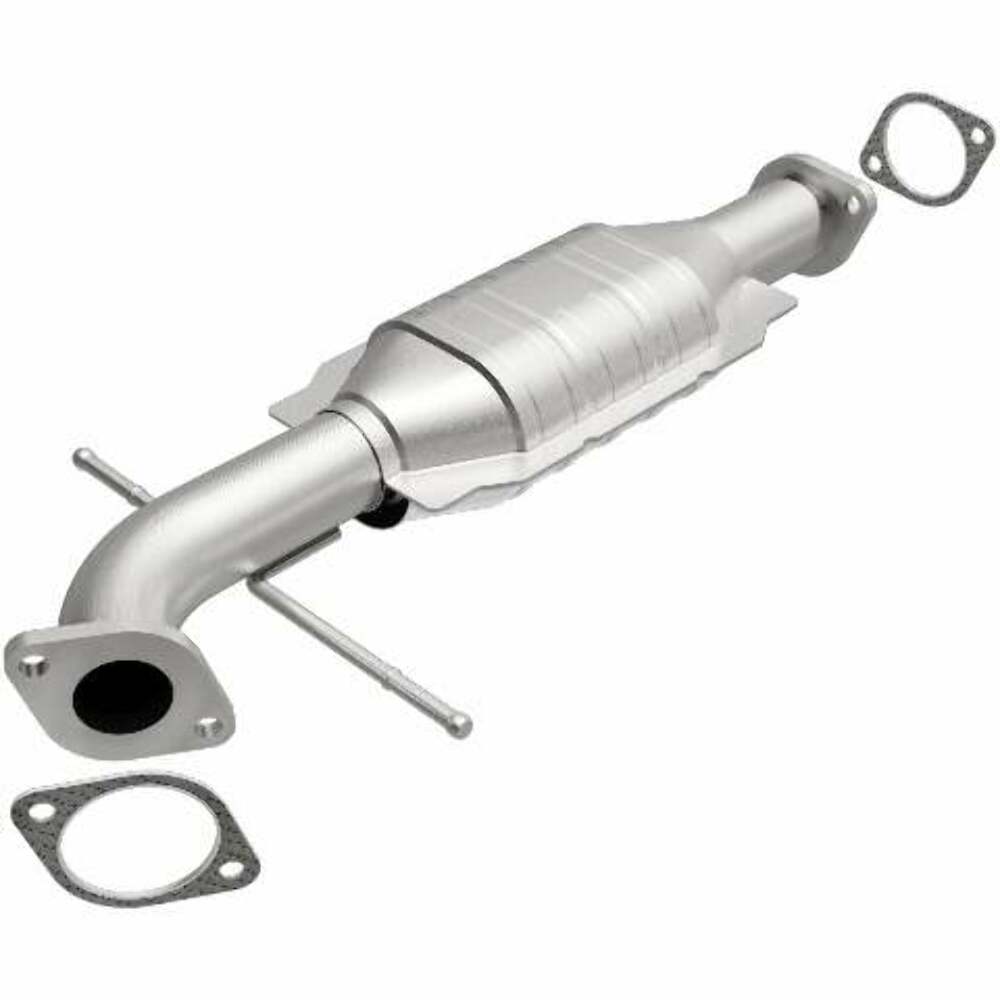 MagnaFlow direct-fit catalytic converter fits 2002-2005 Kia Sedona 3.5L and 2002-2005 Sedona 3.5L rr 3.5L stainless steel CARB compliant OBDII 49544