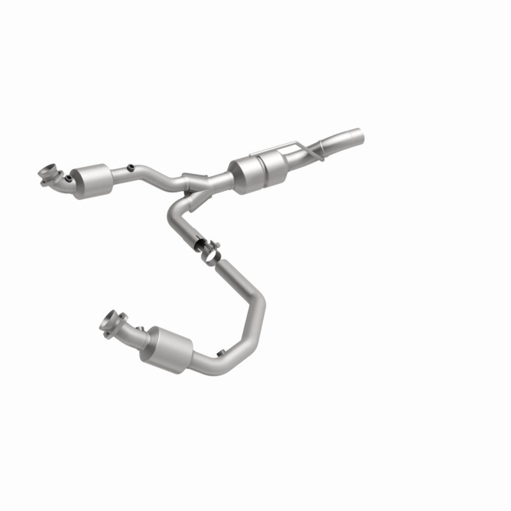 MagnaFlow direct-fit catalytic converter fits 2001-2002 Dodge Ram 3500 Van, Dodge Ram 2500 Van, and additional vehicles. Hardware is included to eliminate the hassle of working wit