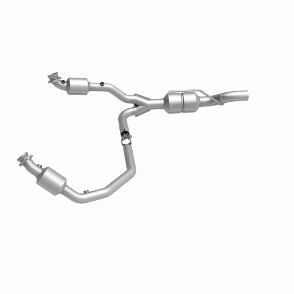 MagnaFlow direct-fit catalytic converter fits 2001-2002 Dodge Ram 3500 Van, Dodge Ram 2500 Van, and additional vehicles. Hardware is included to eliminate the hassle of working wit