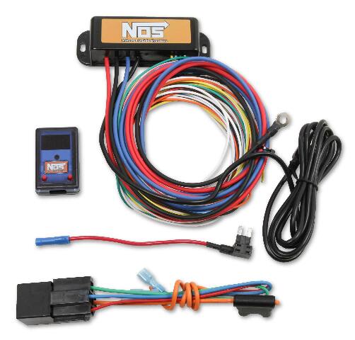 NOS plate wet nitrous system - Ford -6AN 10 lb blue red black 02127NOS