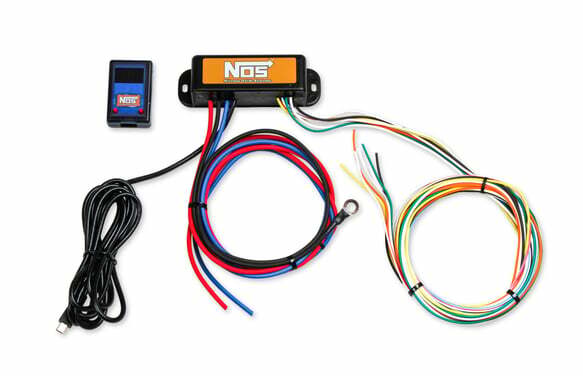 NOS diesel nitrous system w/ mini 2 stage controller - 02522BNOS 15 lb black dry solenoid 2493