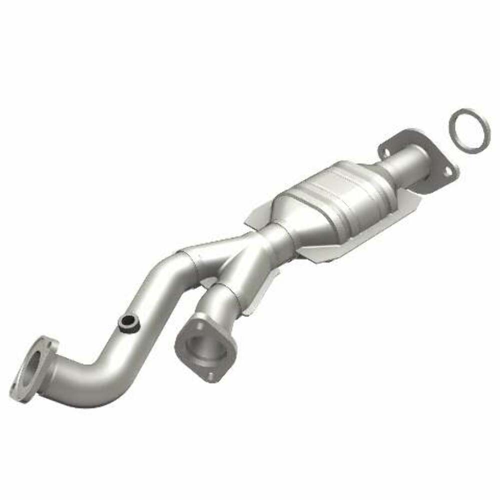 MagnaFlow direct-fit catalytic converter for 2003-2004 Toyota 4Runner 4.7 inch inlet/outlet stainless steel Federal EPA compliant OBDII 93655