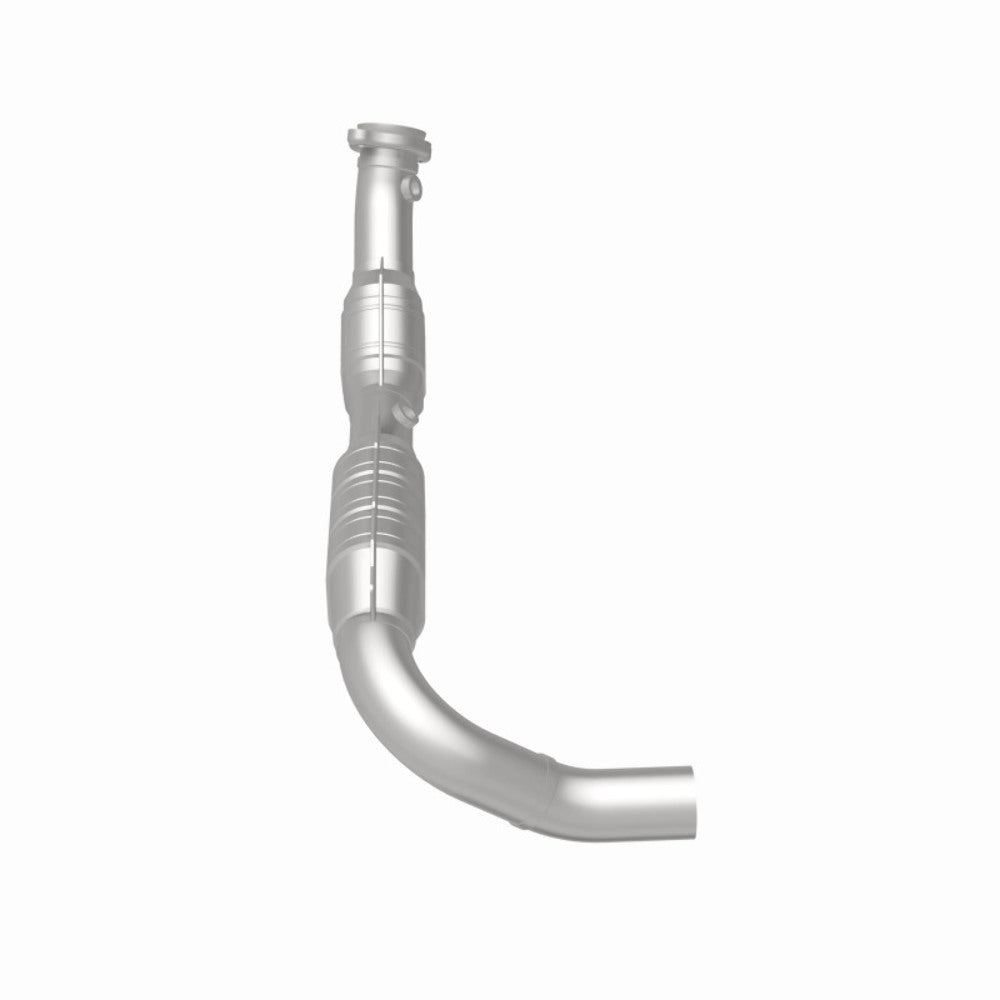 MagnaFlow direct-fit catalytic converter fits 2003-2004 Ford Expedition 4.6L and 2003-2004 Exped 4.6L driver side 4.6L driver side stainless steel CARB compliant OBDII 49605