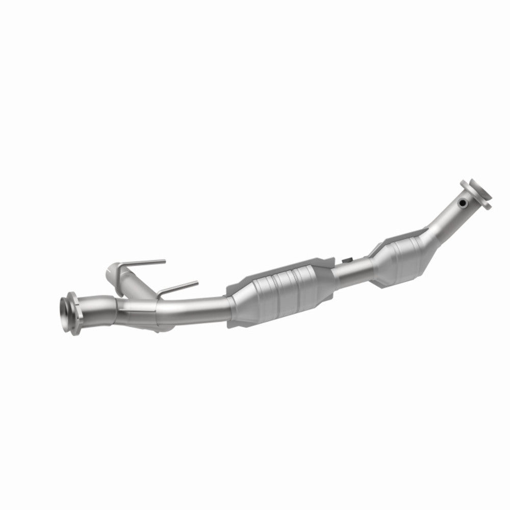 MagnaFlow direct-fit catalytic converter fits 2003-2004 Ford Expedition 4.6L and 2003-2004 Exped passenger side 4.6L passenger side stainless steel CARB compliant 458022