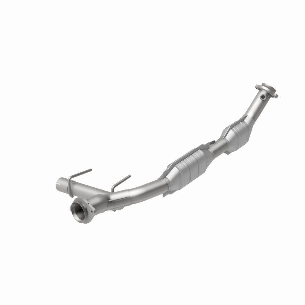 MagnaFlow direct-fit catalytic converter fits 2003-2004 Ford Expedition 4.6L and 2003-2004 Exped passenger side 4.6L passenger side stainless steel CARB compliant 458022