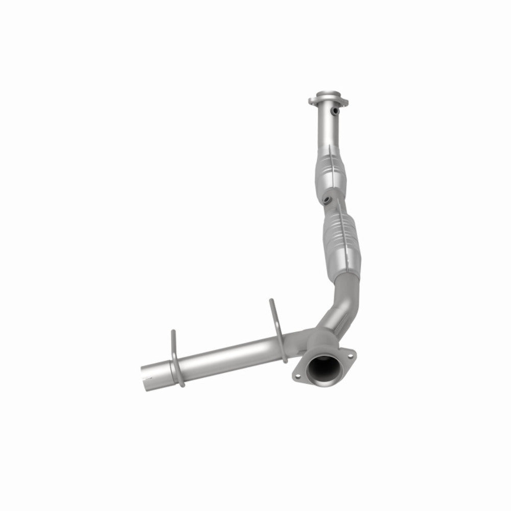 MagnaFlow direct-fit catalytic converter fits 2003-2004 Ford Expedition 4.6L and 2003-2004 Exped passenger side 4.6L passenger side stainless steel CARB compliant 458022