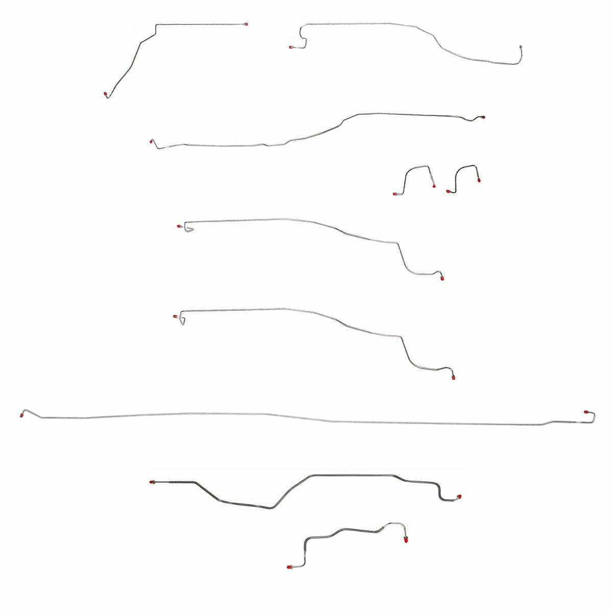 Brake Line Kit for 2013 03-04 GMC Sierra 1500 ABS 4WD long bed steel