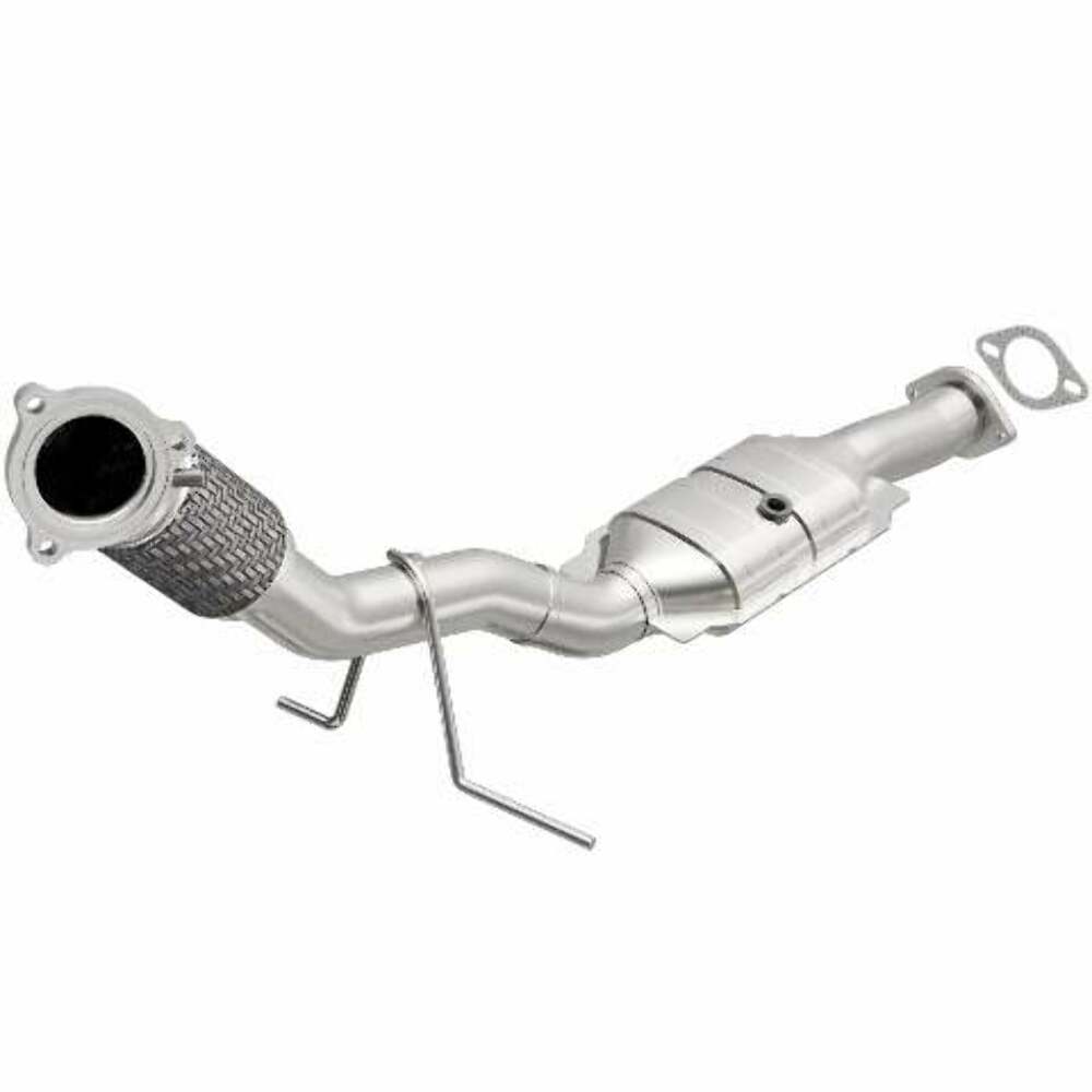 MagnaFlow direct-fit catalytic converter fits 2003-2004 Volvo XC70, Volvo S60, and additional vehicles. Avoid potential exhaust leaks by using the included gaskets to get a proper