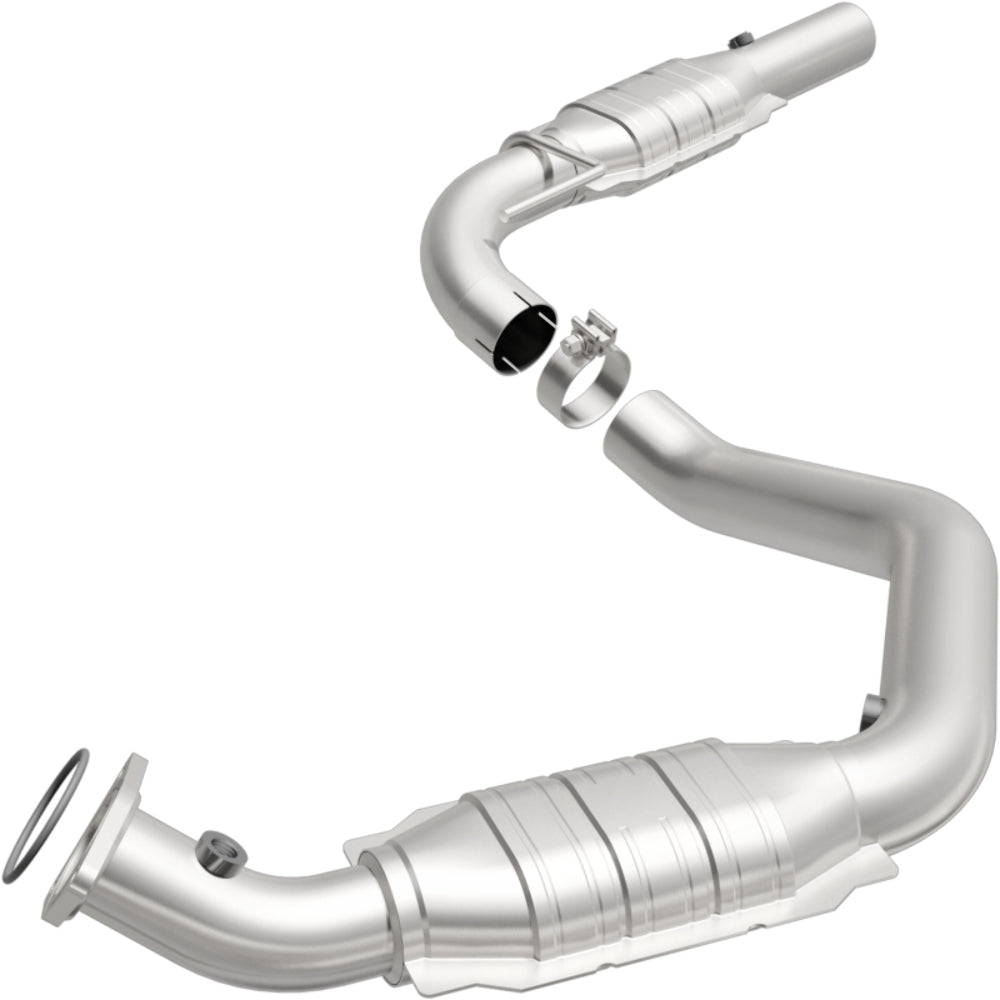 MagnaFlow direct-fit catalytic converter fits 2006-2009 Chevrolet Express 2500, Chevrolet Express 3500, and additional vehicles and 2003-2005 Express 2500 4.8L driver side 4.8L dri