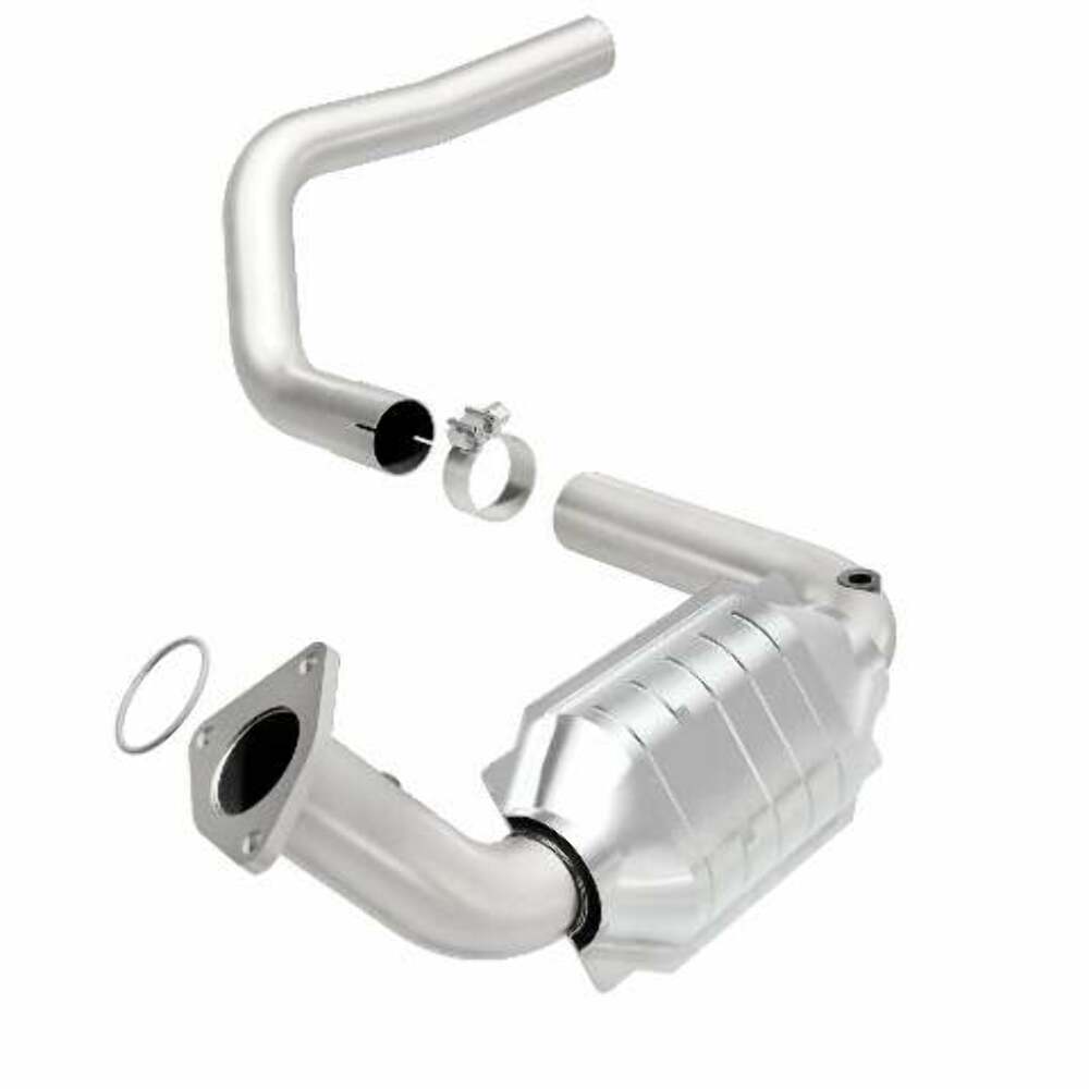 MagnaFlow direct-fit catalytic converter fits 2003-2006 Hummer H2 6.0L and 2003-2006 Hummer H2 6.0L driver side 6.0L driver side stainless steel CARB compliant OBDII 51372