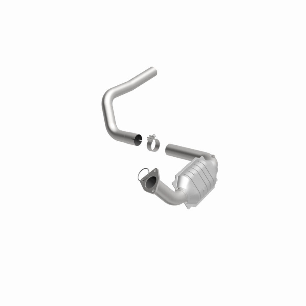 MagnaFlow direct-fit catalytic converter fits 2003-2006 Hummer H2 6.0L and 2003-2006 Hummer H2 6.0L driver side 6.0L driver side stainless steel CARB compliant OBDII 51372