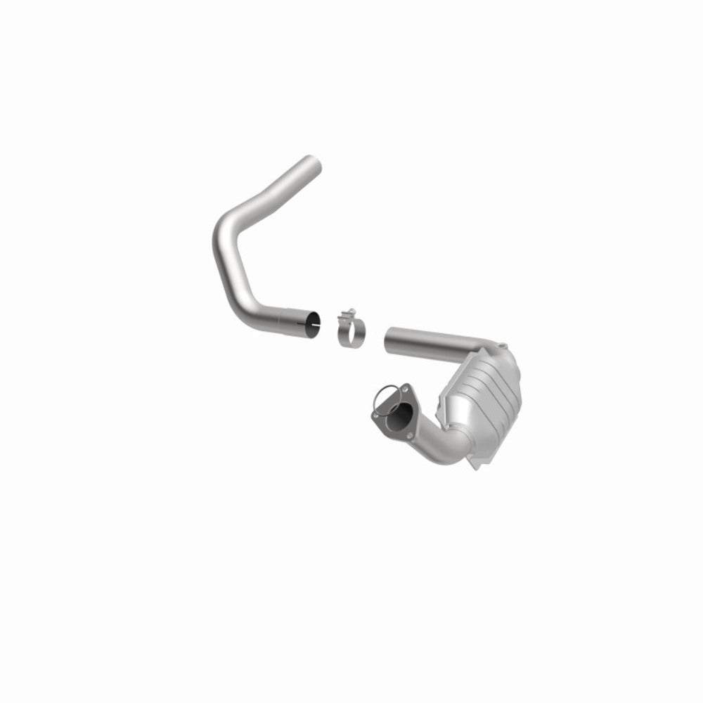 MagnaFlow direct-fit catalytic converter fits 2003-2006 Hummer H2 6.0L and 2003-2006 Hummer H2 6.0L driver side 6.0L driver side stainless steel CARB compliant OBDII 51372