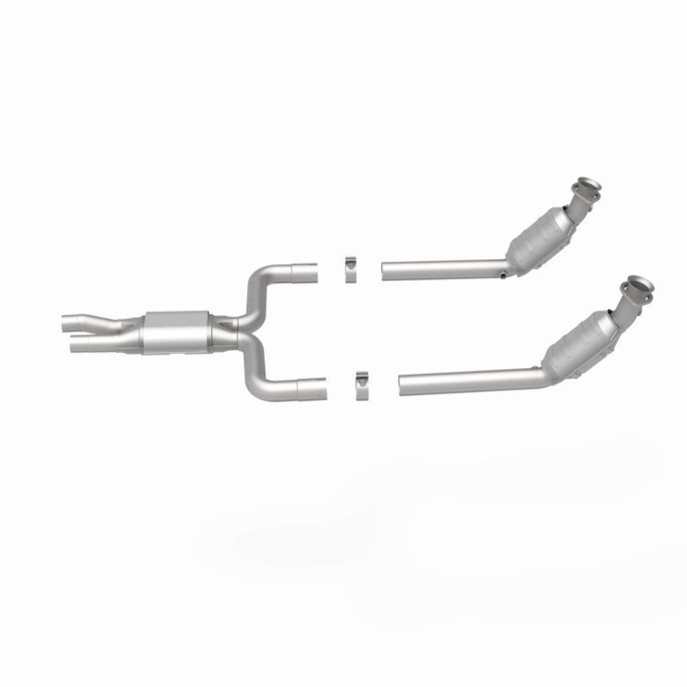 MagnaFlow direct-fit catalytic converter fits 2004-2005 Ford Thunderbird 3.9L and 2004-2006 Lincoln LS 3.9L stainless steel Federal EPA compliant OBDII 23936