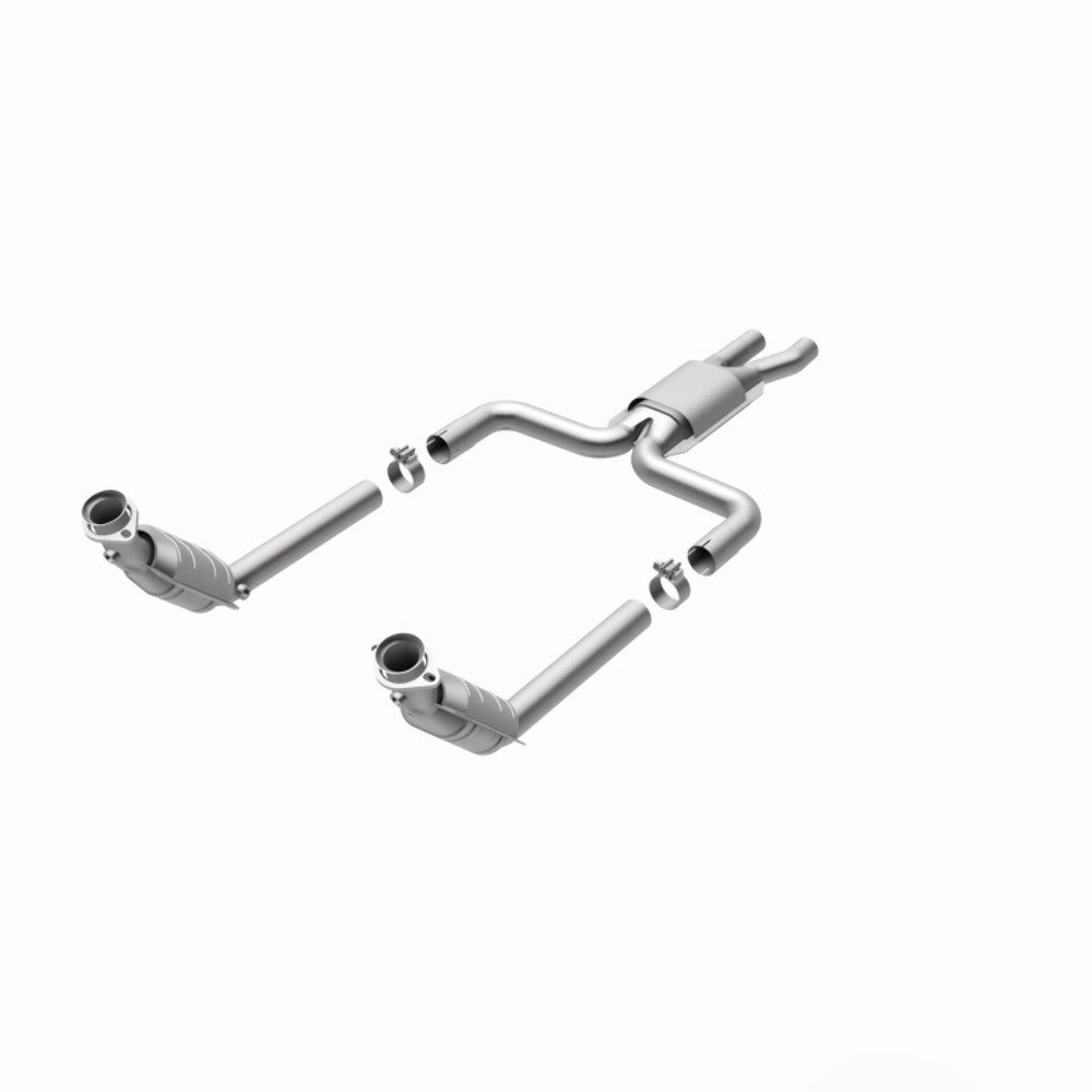 MagnaFlow direct-fit catalytic converter fits 2004-2005 Ford Thunderbird 3.9L and 2004-2006 Lincoln LS 3.9L stainless steel CARB compliant OBDII 51906