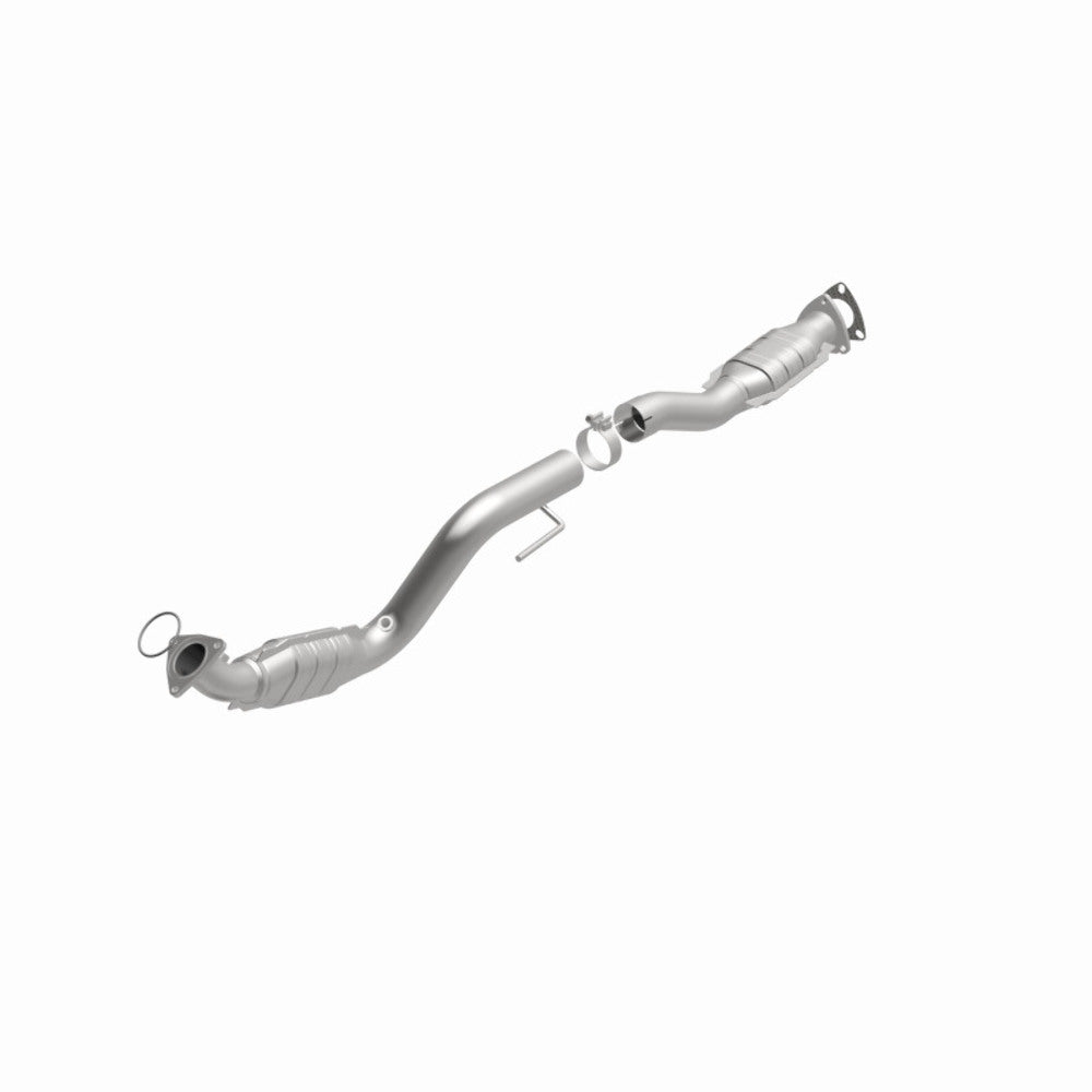 MagnaFlow direct-fit catalytic converter fits 2003-2005 GMC Savana 3500 and GMC Savana 2500 and 2003-2007 GM 2500/3500 passenger side passenger side stainless steel CARB compliant