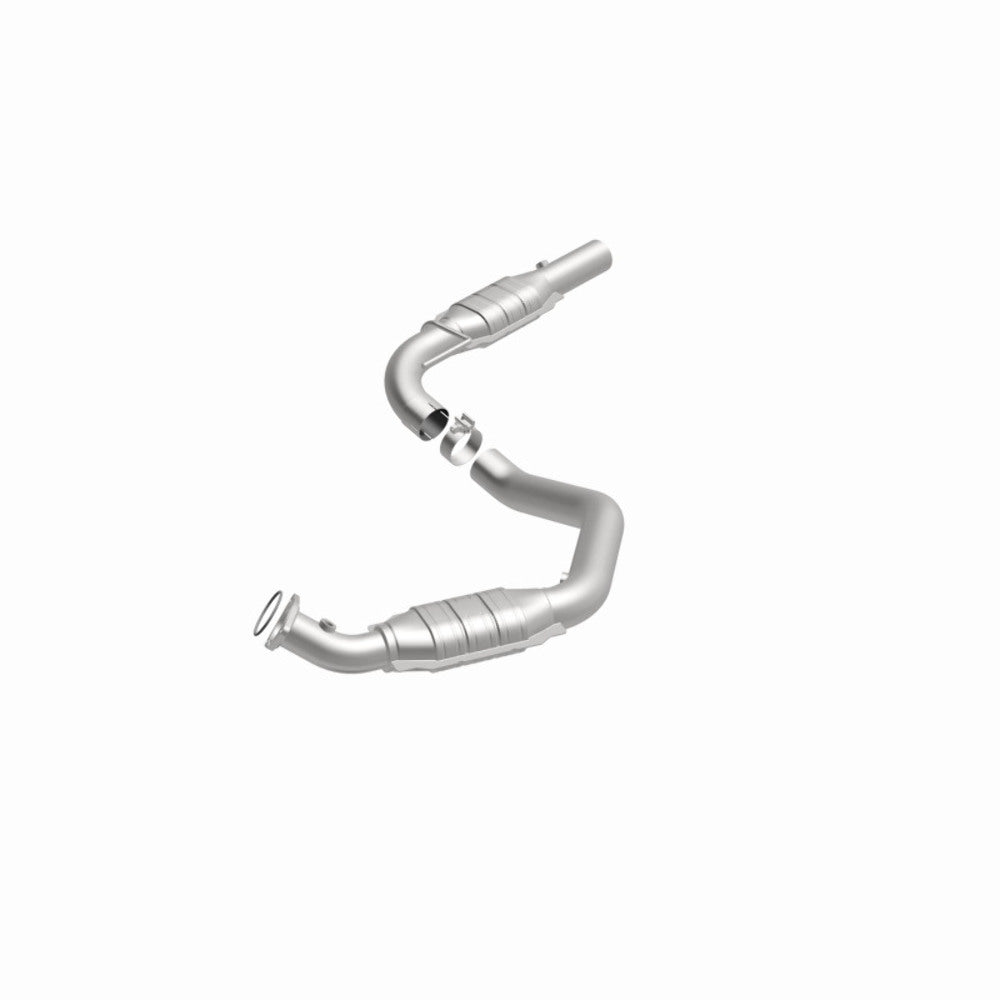 MagnaFlow direct-fit catalytic converter fits 2003-2005 Chevrolet Express 3500, Chevrolet Express 2500, and additional vehicles and 2003-2009 GM 2500/3500 driver side driver side s