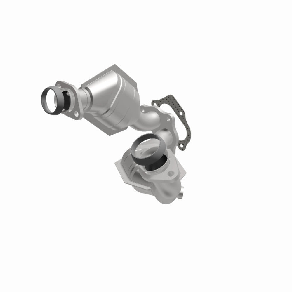 MagnaFlow direct-fit catalytic converter fits 2001-2003 Ford Ranger 4.0L and 2001-2003 Mazda B4000 4.0L 4 inch inlet/outlet stainless steel CARB compliant 441119
