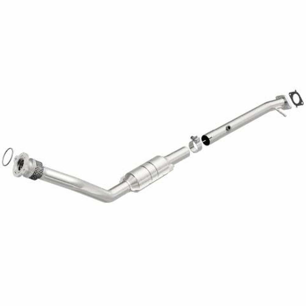MagnaFlow direct-fit catalytic converter fits 2004-2005 Buick Rendezvous and Pontiac Aztek and 2004-2005 Aztek/Rendezvous 3.4L stainless steel CARB compliant 51710