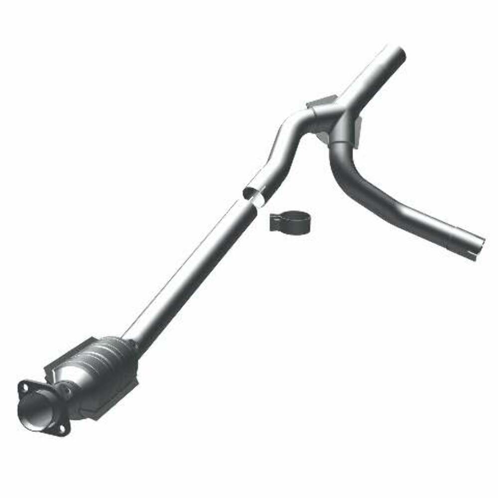 MagnaFlow direct-fit catalytic converter for 2004-2005 Ram passenger side stainless steel CARB compliant 49610