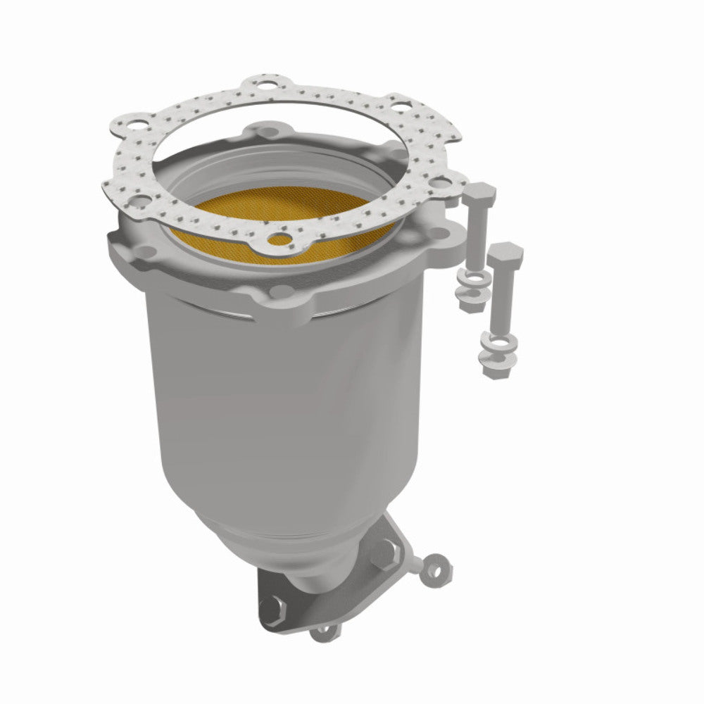 MagnaFlow direct-fit catalytic converter for 2004-2006 Nissan Altima 3.5 inch inlet/outlet stainless steel CARB compliant 52652