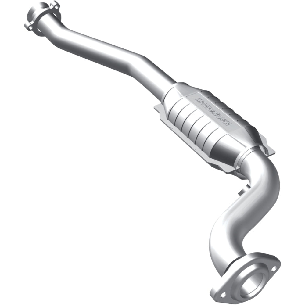 MagnaFlow direct-fit catalytic converter fits 2004-2006 Colorado 2.8/3.5 rr O 2.8 inch inlet 3.5 inch outlet stainless steel CARB compliant OBDII 49611