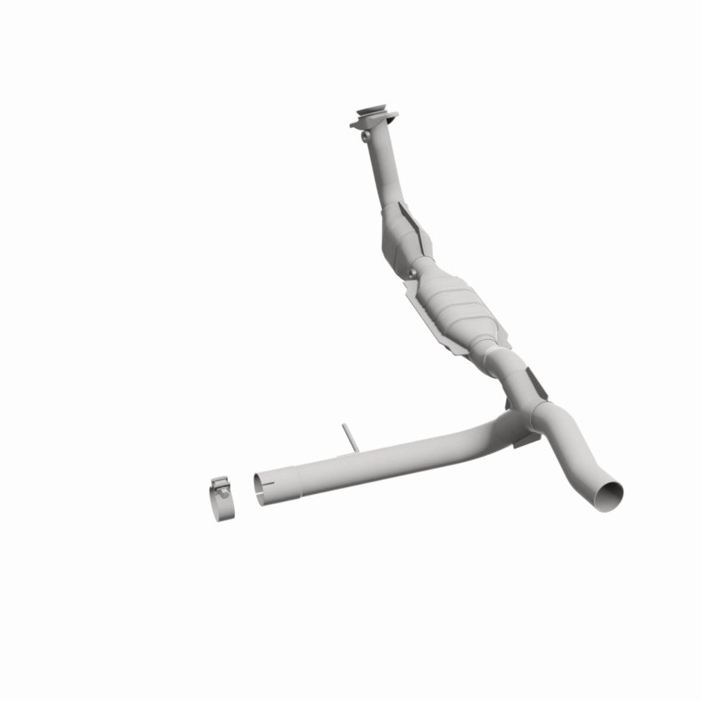 MagnaFlow direct-fit catalytic converter for 2004-2008 Ford F-150 5.4L passenger side stainless steel CARB compliant OBDII 51744
